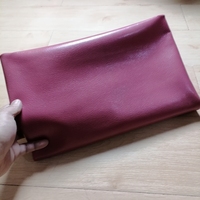 1.1/1.2mm Deep Pink Vegetable-Tanned Sheepskin. Top-Grain Leather. Genuine Leather Fabric. DIY For Bags By Hand. Whole Sheepskin