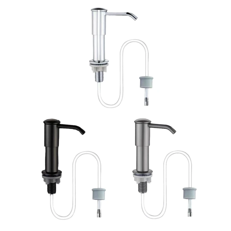 Practical Soap Dispenser Extension Tube Dish Soap Head Outlet for Kitchen Dropship
