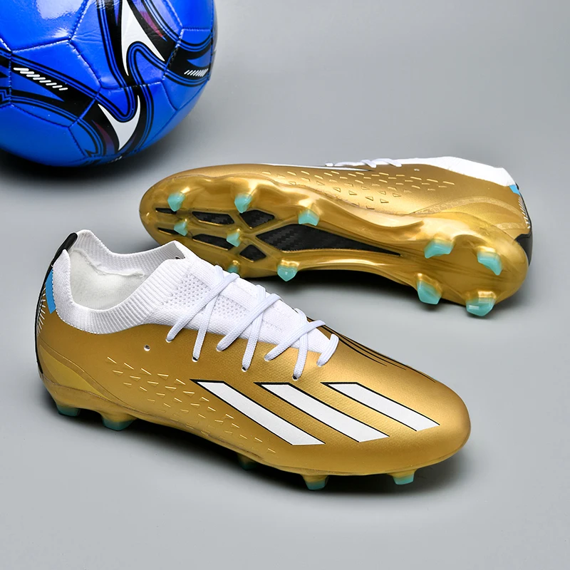 

2025 Football Shoes Soccer Boots Adult Durable TF Professional Football Shoes Non Slip Children's Soccer Cleats Grass Sneakers F