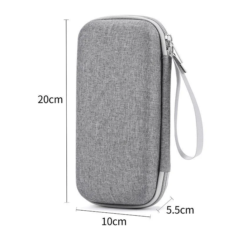 Hard EVA Storage Case With Shockproof Waterproof Shell Portable Wrist Strap For Cables Earphones Chargers TravelCentury House