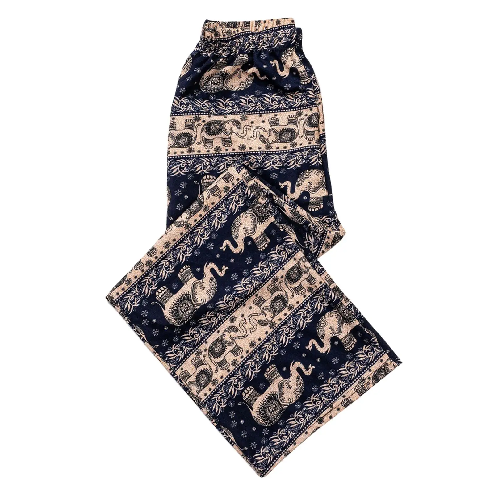 

Boho Pants for Ladies Trousers High Wasit for Vacation Casual Outdoor Indoor