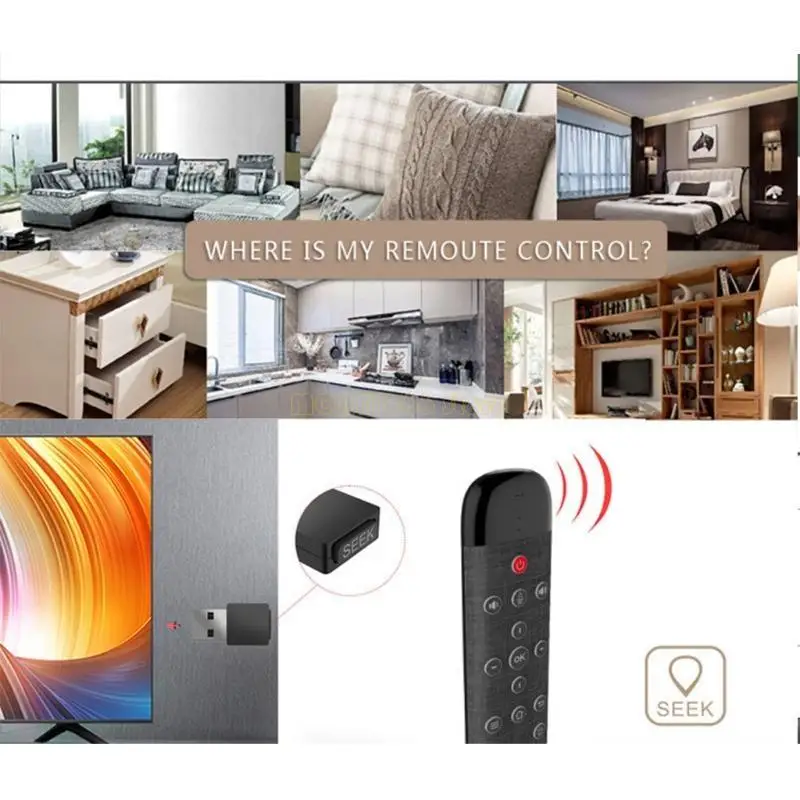 

F62C W2PRO Air Mouse IR Learning Intelligent Voice Search Перезаряжаемый пульт дистанционного управления
