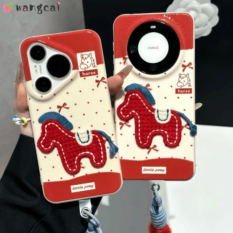

New Year Pony Phone Case For OnePlus 15 13 12 11R 10R 10T ACE 6 5 3 2 2V Pro CE4 CE2 N300 N30 SE N20 Luxury Horse Soft Case