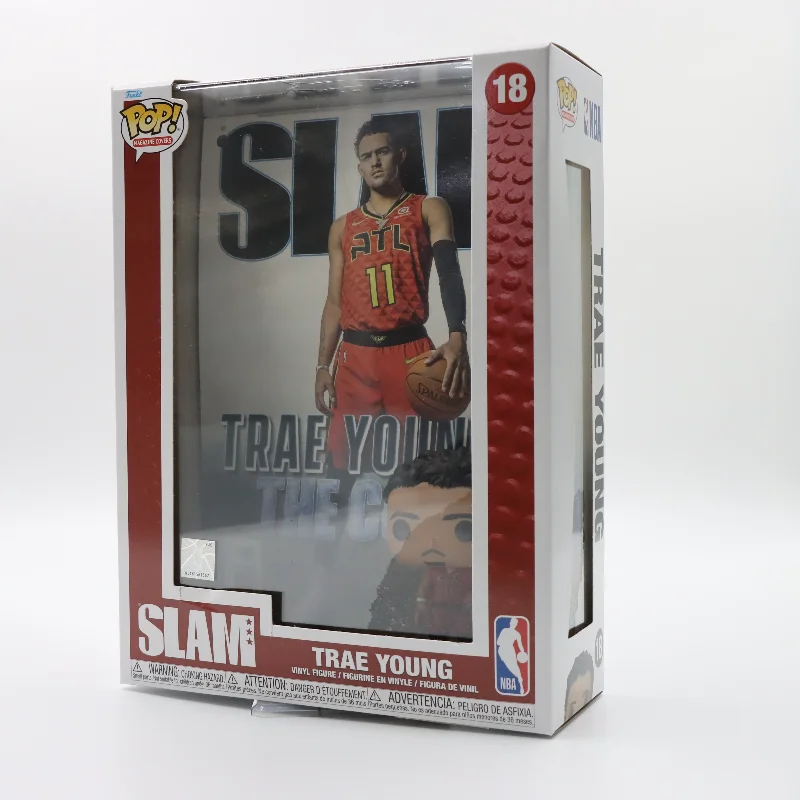 Figurki winylowe FUNKO POP Original NBA SLAM Magazine Covers Special Edition - Devin Booker, Trae Young - prezent dla chłopców i dziewcząt