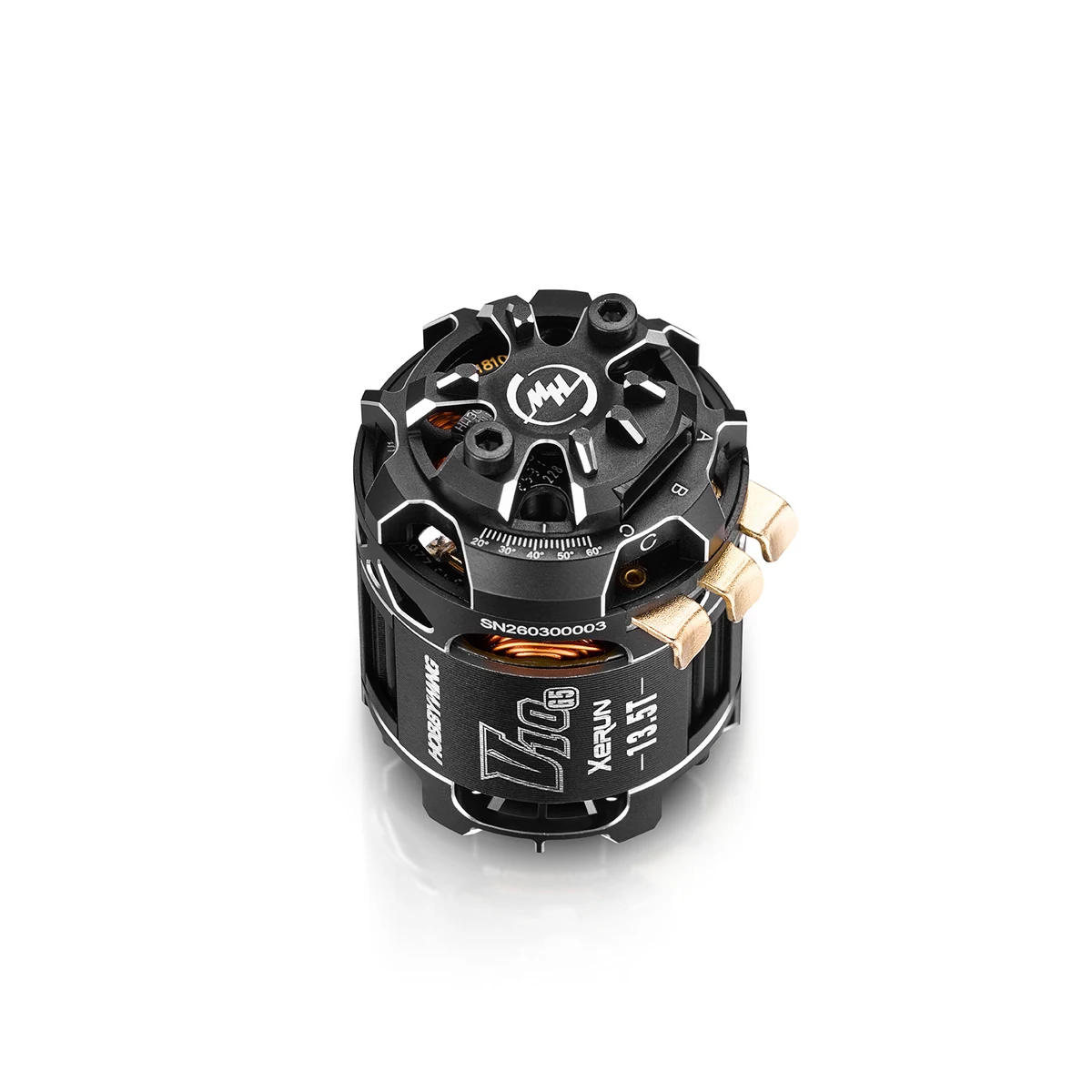 HOBBYWING XERUN V10 G5 13.5T/17.5T Sensored Brushless Motors 3.175mm Shaft for 1/10 1/12 RC Touring Stock Racing Car Accessories