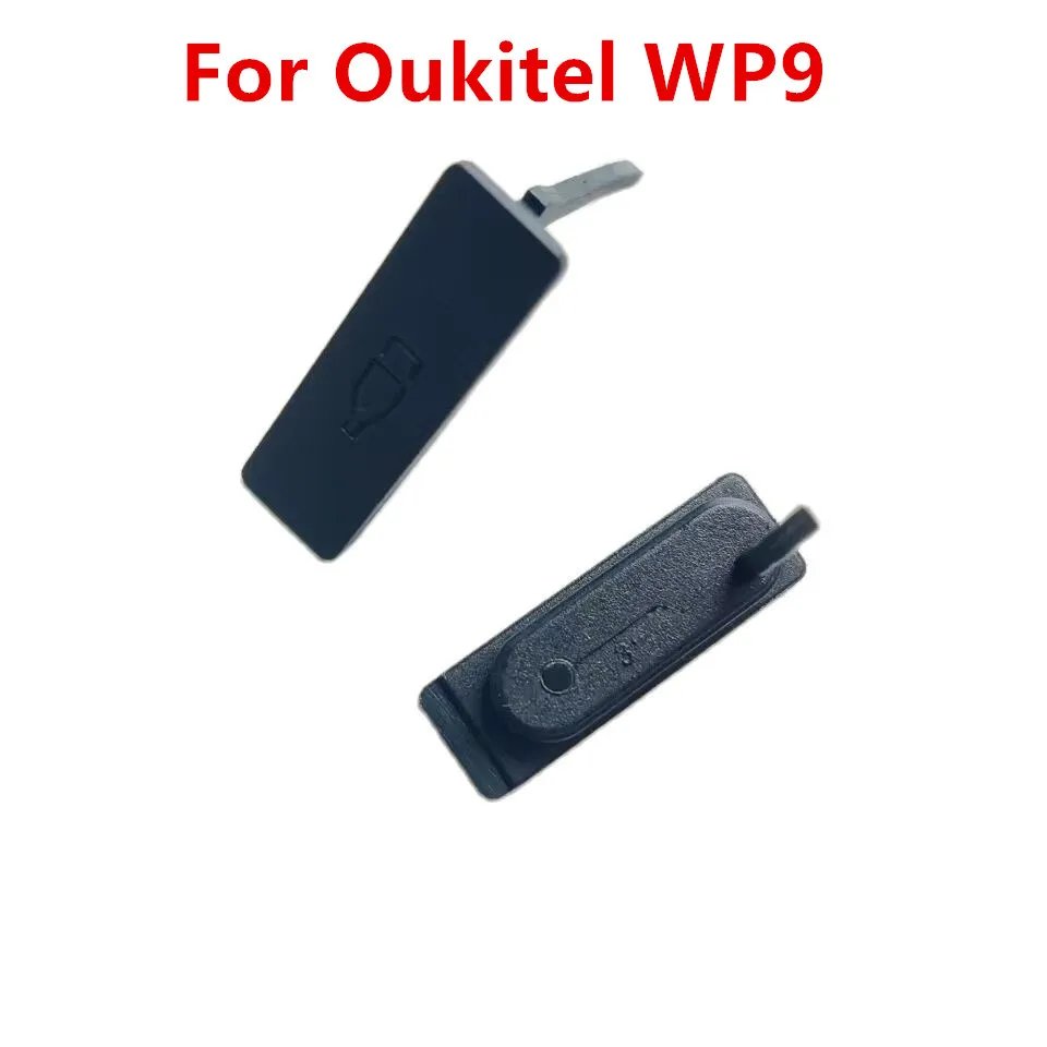 New Original Anti Dust Type-C Charge Port For Oukitel WP9 Cell Phone Cover Protector Plug Replacement Parts