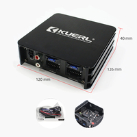 Class AB 6 Channel Car DSP Amplifier 6*60W Car Audio System Dedicated Android Large Screen System Non-Destructive Installation