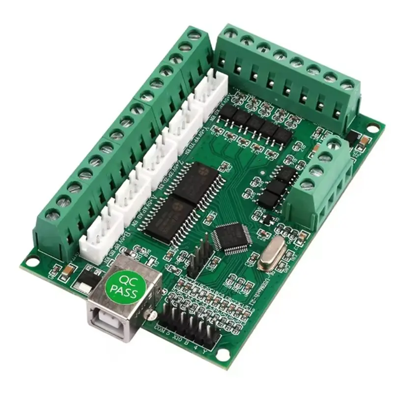 AY14 -MACH3 V2.1 Five-Axis Engraving Machine Motherboard CNC Motion Control Card 5-Axis Stepper Motor Drive Interface Board