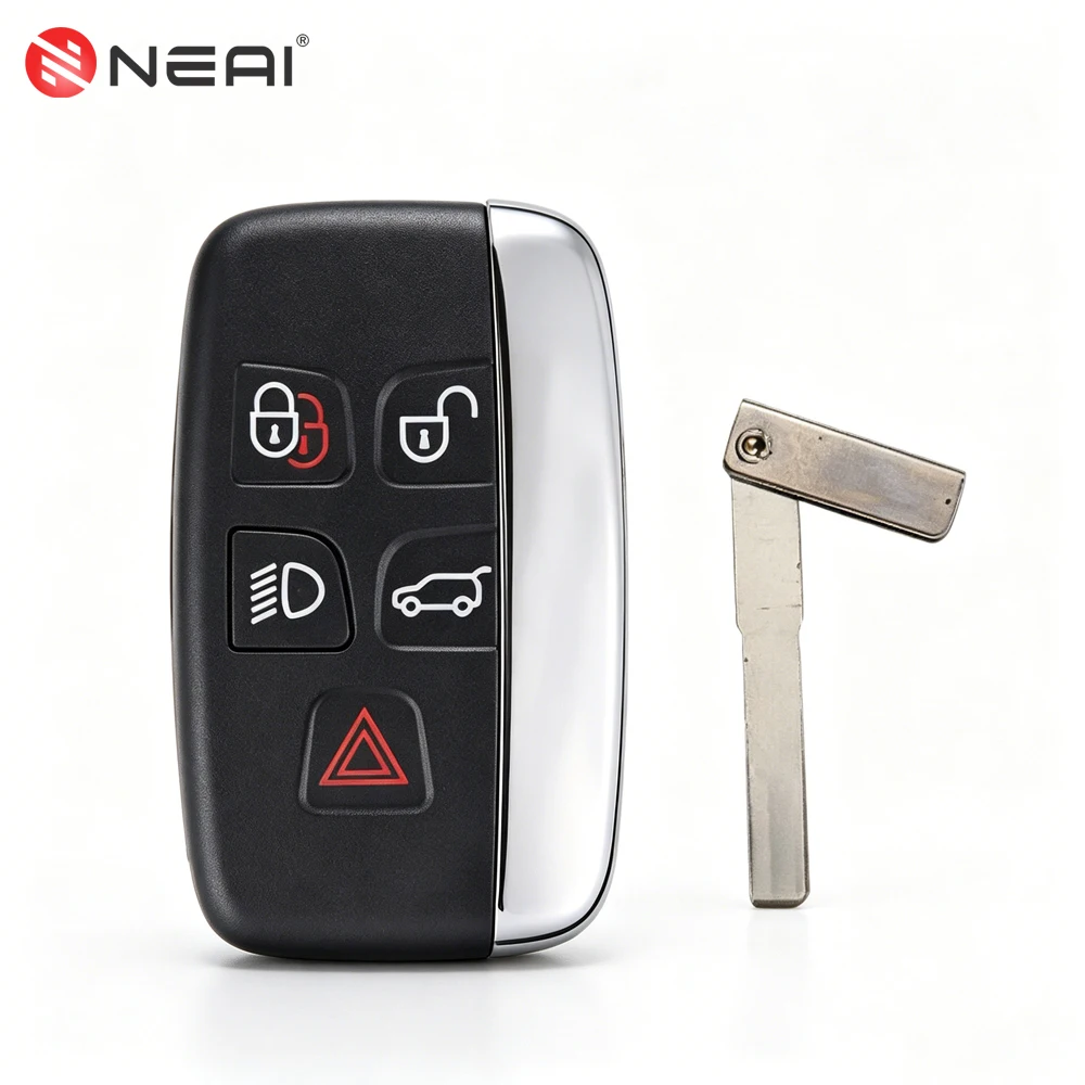 Remote Car Key Shell For Land Rover Range Sport Evoque Freelander Discovery 4 LR2 LR4 A9 XE XJ XJL XF XFL Smart Fob Case No Logo