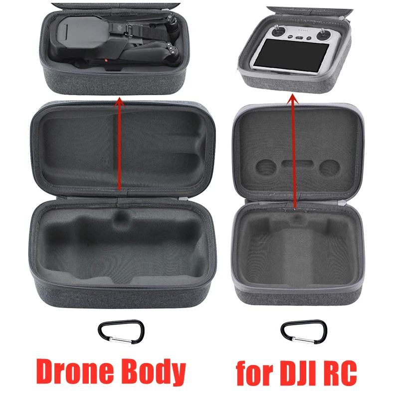 DJI 매빅 3/3 클래식 드론 바디 리모컨 보관 가방, 휴대용 운반 케이스 핸드백, 매빅 3 액세서리