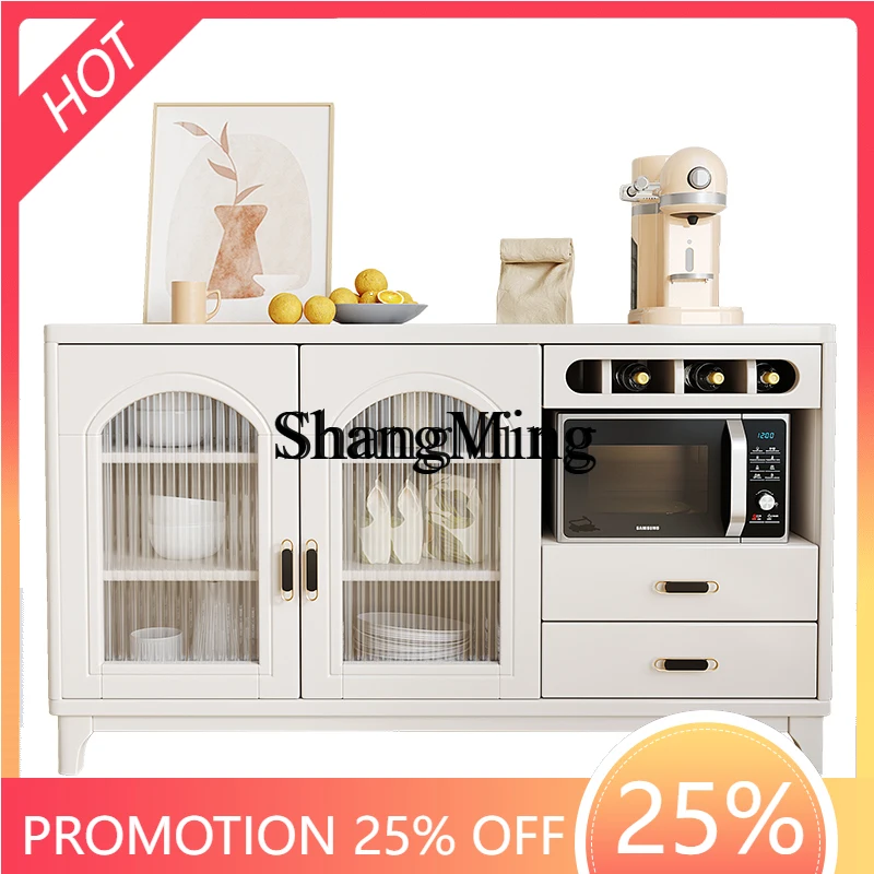 

ZYY Fashion and Minimalist Premium Side Cabinet Solid Wood Modern Simple Locker Living Room Wall Locker