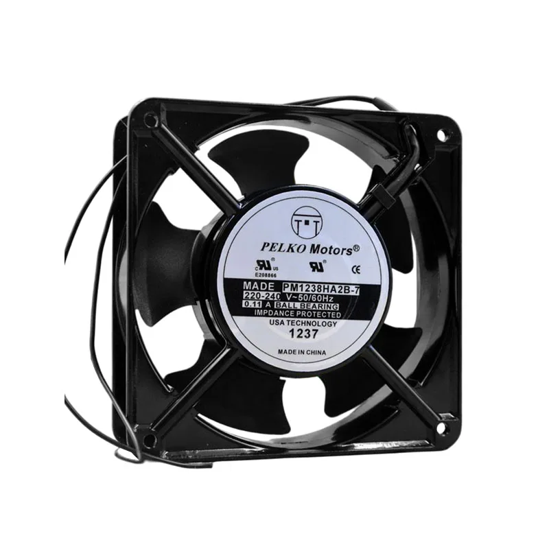 NEW ORIGINAL PM1238HA2B-7 AC 220V 0.11A 12038 120*120*38mm 12cm COOLING FAN RADIATOR