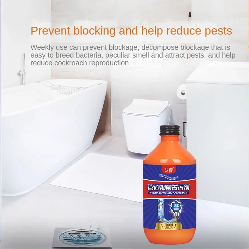 500g/1 Bottle Soluble Kitchen Sewer Dredger INS Hot Style Toilet Pipe Dredging Plumbing Opens Clogging of Sewage Pipe Household