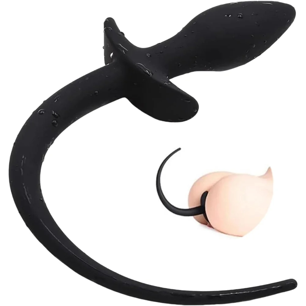 Silikon Anal Butt Plug Hund Schwanz Frauen Penetration Vaginal Stimulator Prostata-massagegerät Erwachsene Sex Spielzeug für Homosexuell Lesben Paare