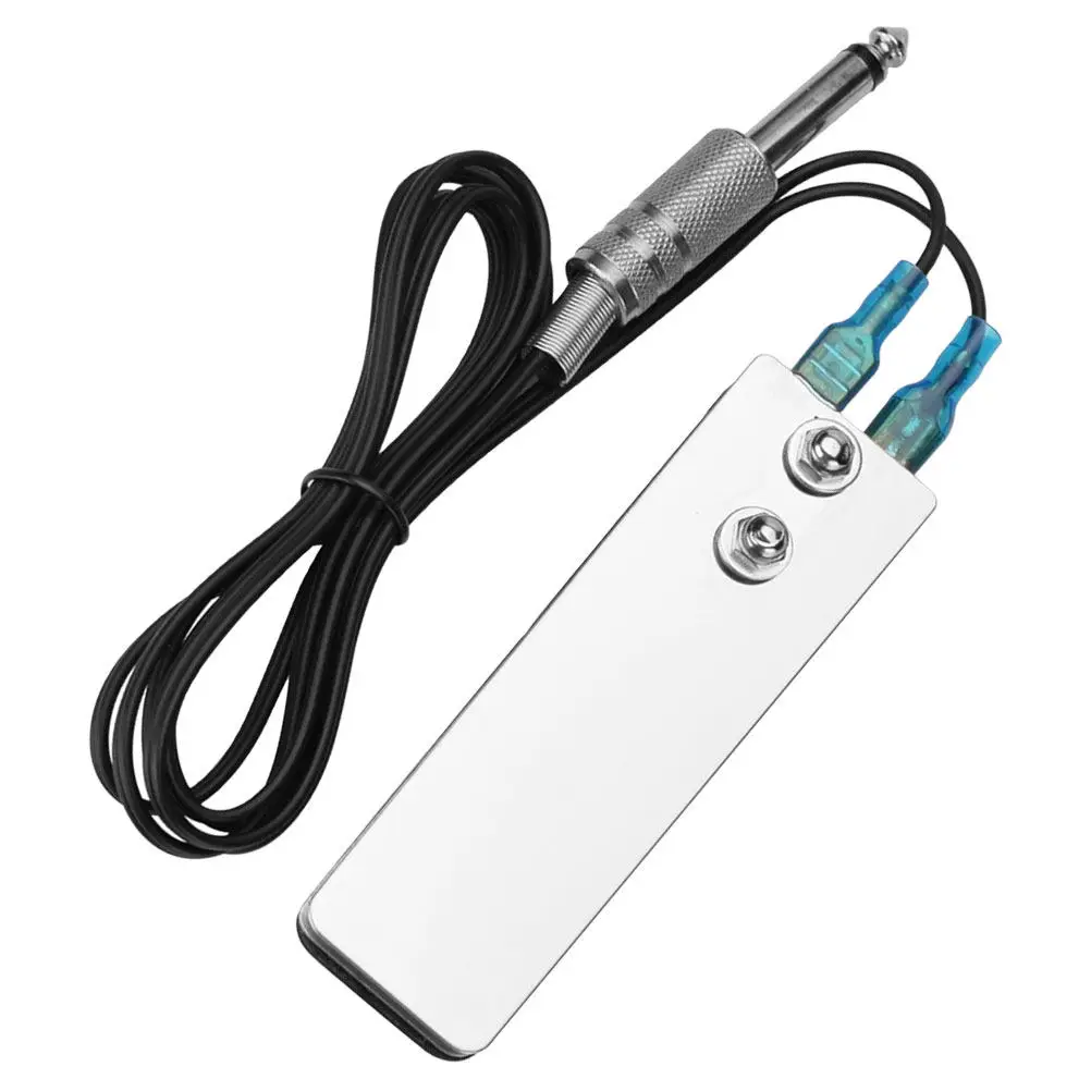 

Педаль для тату-машинки из нержавеющей стали, прямоугольная, противоскользящая, профессиональная, для тату-оборудования