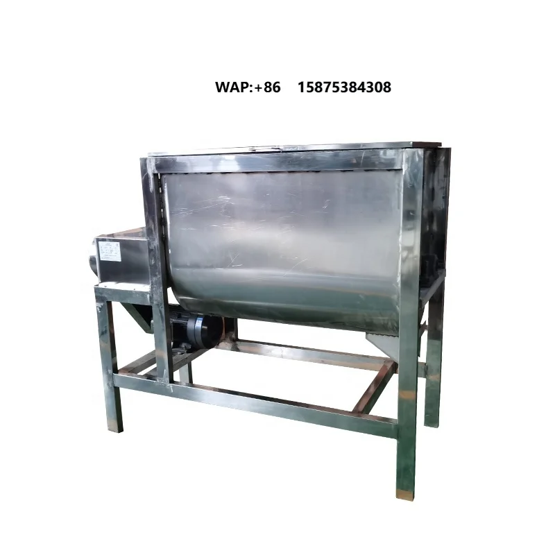

Good Quality New High Productivity Bluebridge 1 Ton Horizontal Pig Chicken Mixer Machine for Animal Feed
