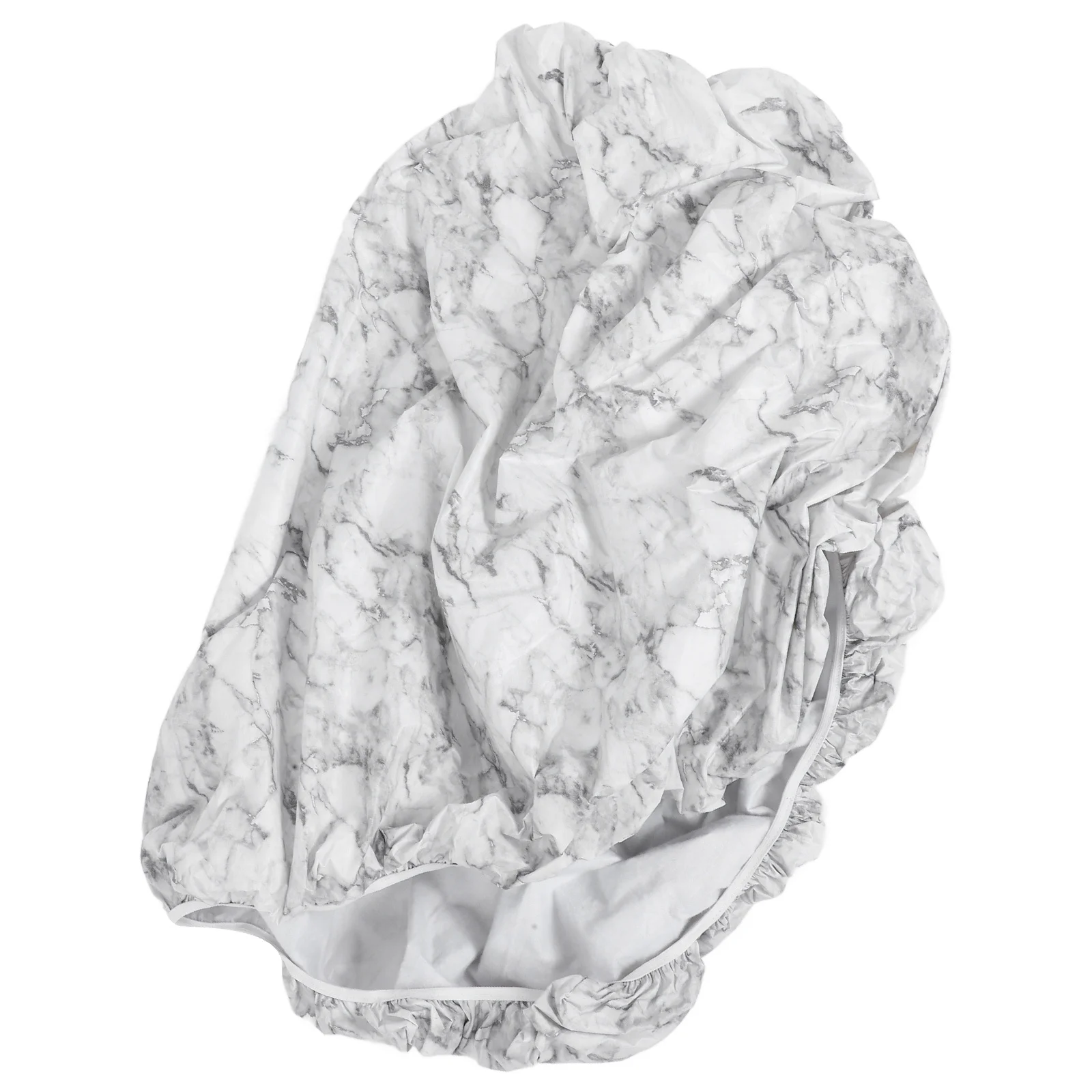 1세트 탄력 있는 PVC 테이블 커버 파티오용 맞춤형 스트레치 테이블보 오일 저항 방수 야외 식사 커피 캠핑용