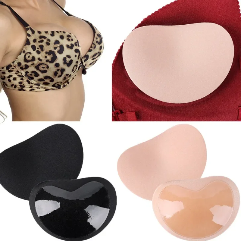 Push Up Bra Padding Women Comfortable Chest Pad Elastic Underwear Bra Inserts Pads Bikini Breast Enhancers Lingerie Nipple Cover