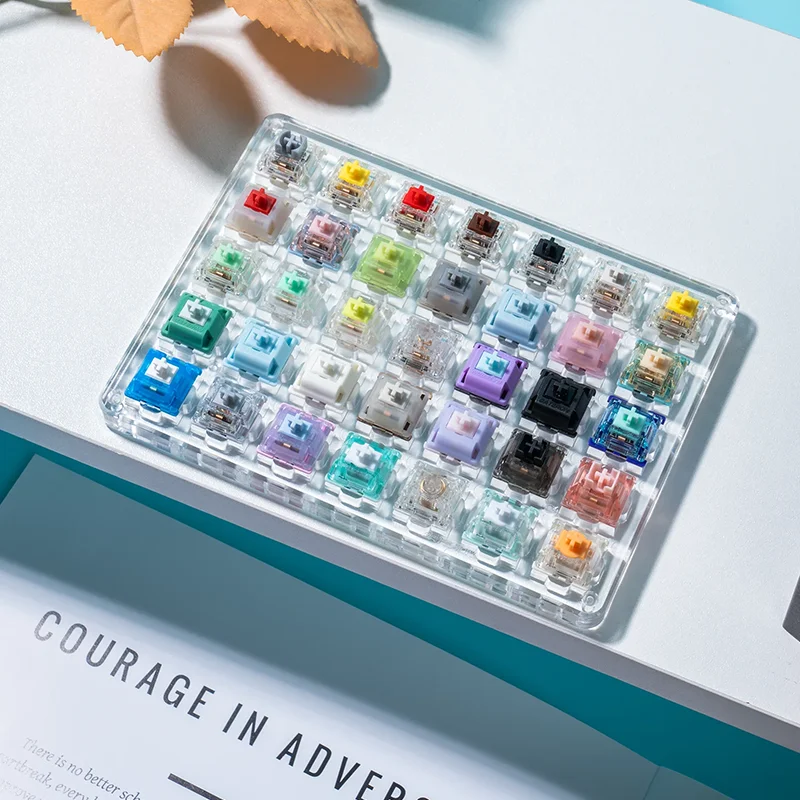 GATERON Switch Testing Tool G Pro 3.0 Customized DYI Hot Swap 35/20pcs Mechanical Keyboard Switch Sample Treasure Version
