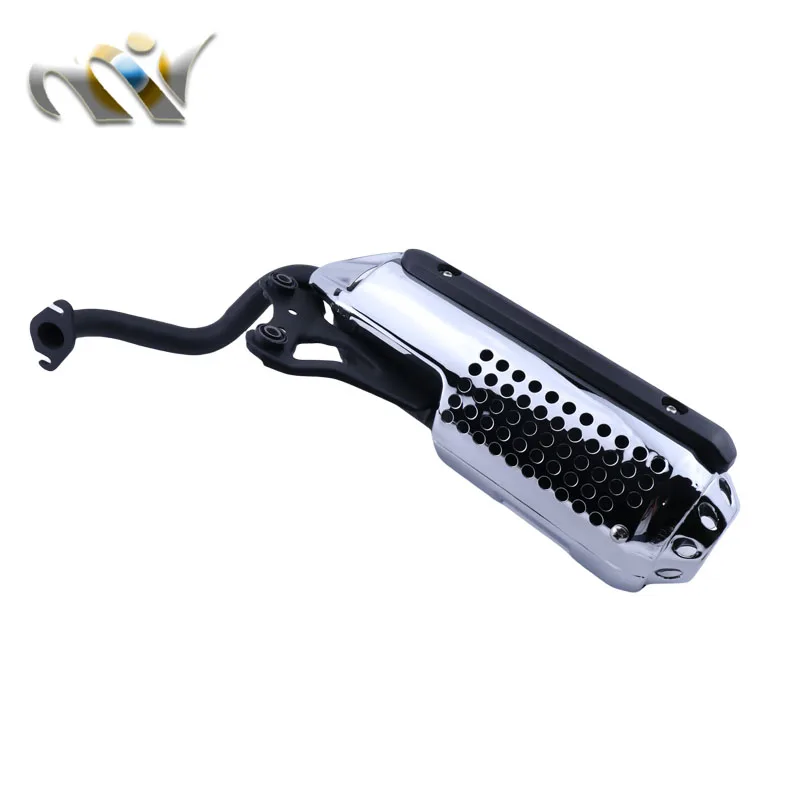 Exhaust System Muffler Pipe For Honda DIO 50-70cc AF34 AF35 KYMCO Fever ZX50 ZX 50 KCA SA10AL Motorcycle Motor Bike