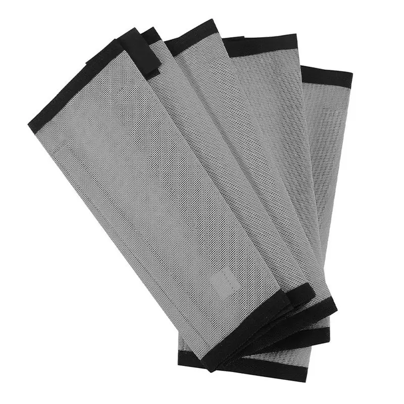 Botas Anti Moscas para Caballos ABIY, Reutilizables, Minimizan la Fatiga de las Patas, Reducen el Golpeteo, Color Gris