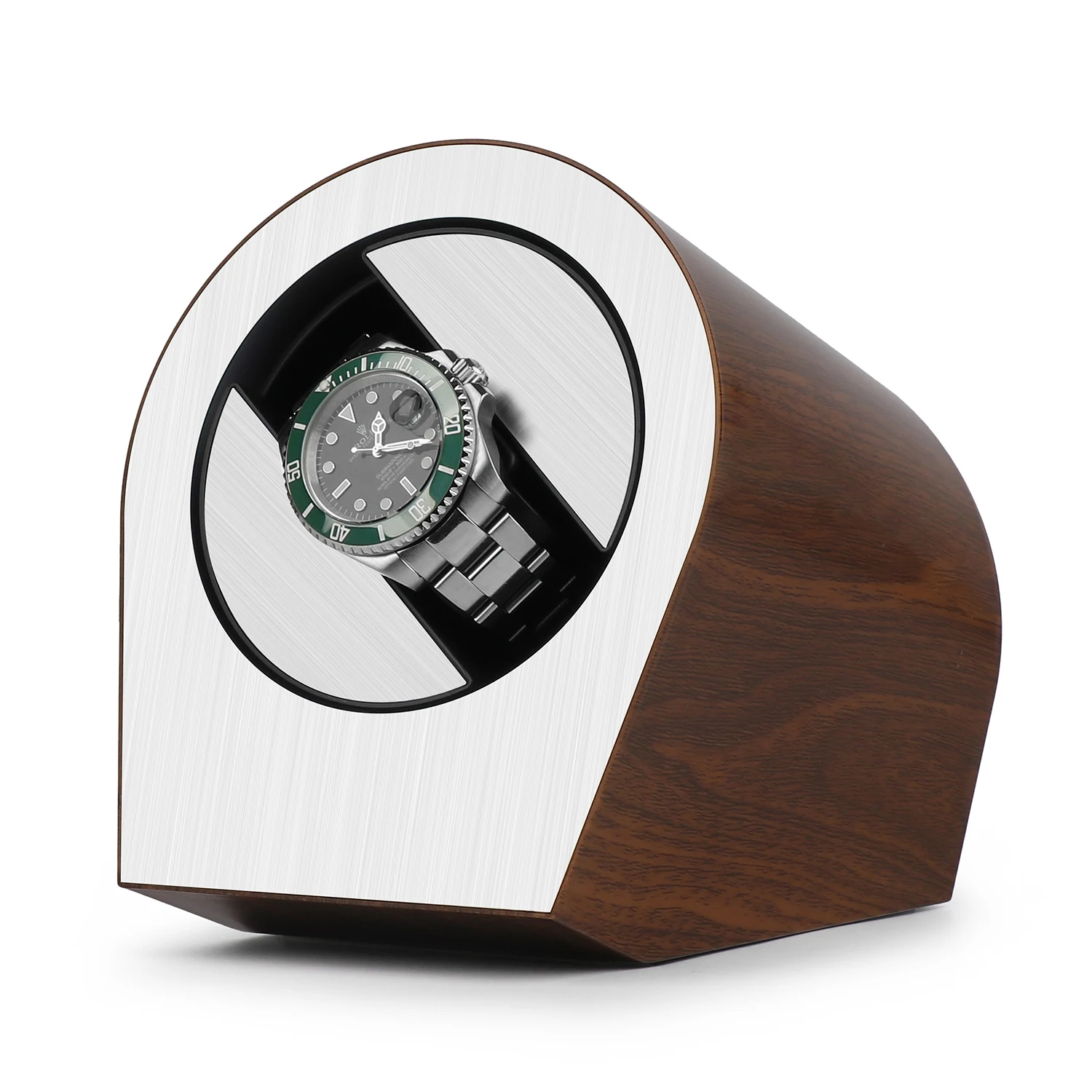 

Watch Winder for Automatic Watches,Automatic Single Watch Winder for Rolex Box,Quiet Motor, Stainless Steel Brushed Surface