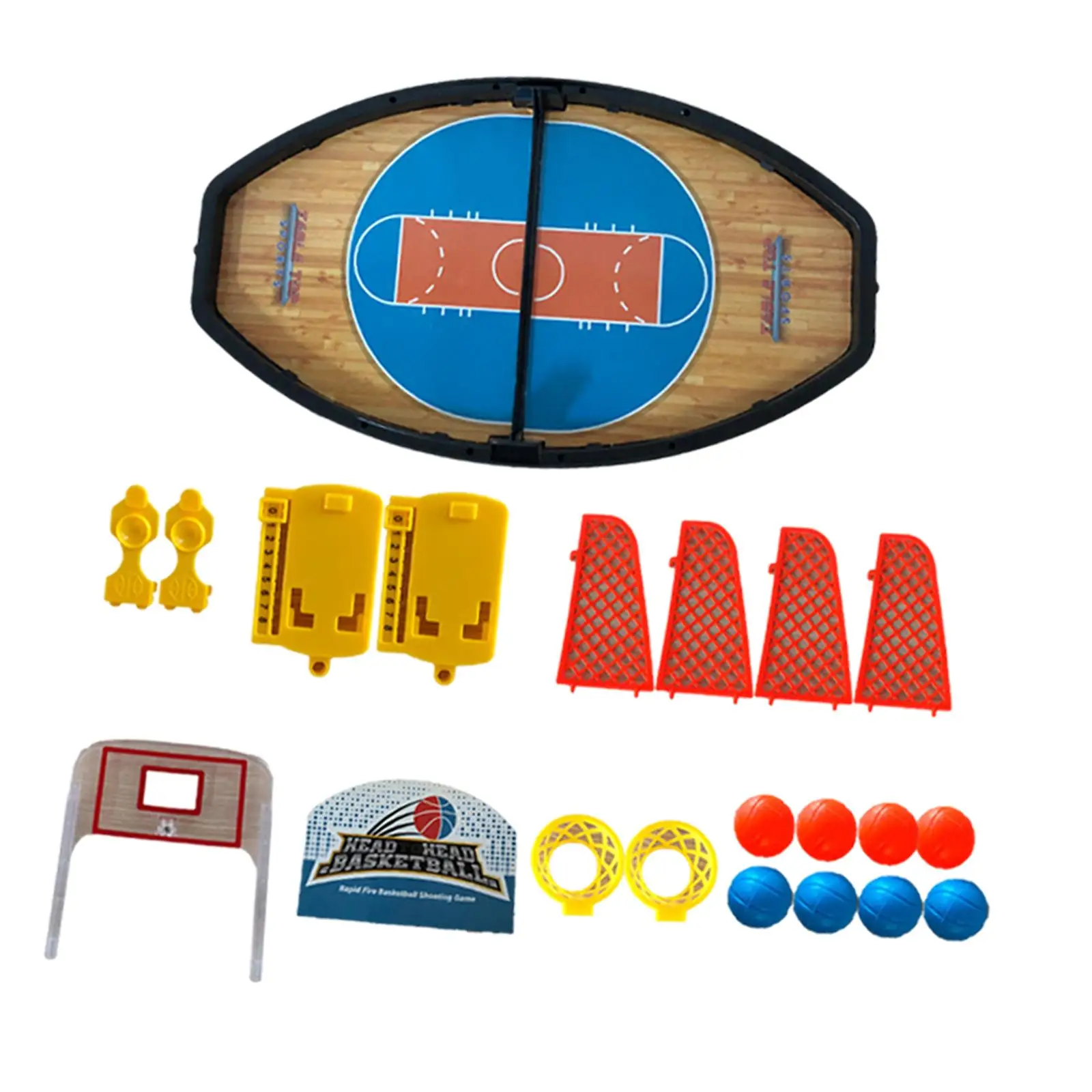 Miniatuur Desktop Basketbal Spel Speelgoed Indoor Ouder Kind Interactie Voor Basketballiefhebbers Grappige Mini Finger Bounce Basketbal