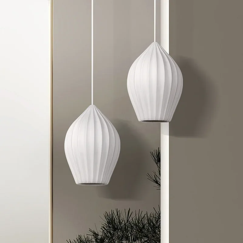 

Vintage Ceramic Pendant Lamp Ceiling Hanging Light Creative Suspension