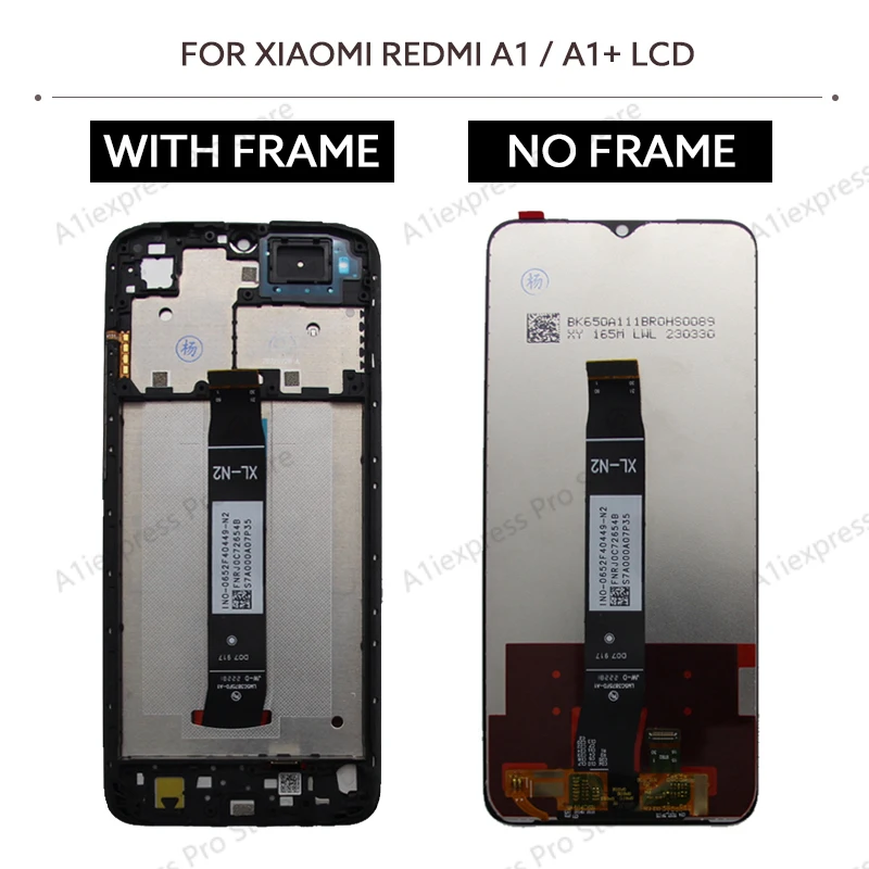 6.52 "IPS LCD dla Xiaomi Redmi A1 A1 + wyświetlacz LCD ekran dotykowy Digitizer zgromadzenie dla Redmi A1 Plus 220733 SI 220733 Wyświetlacz SG — zdjęcie produktu 4