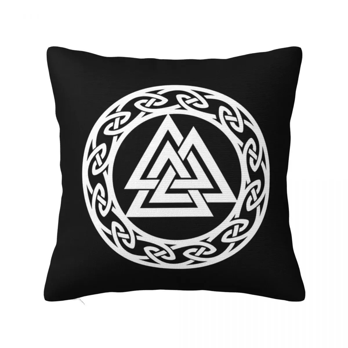 

Valknut, Odin, Wotans Knot, Celtic Knot, Hrungnir Heart Valhalla Vikings Квадратная наволочка Наволочка Подушка на молнии