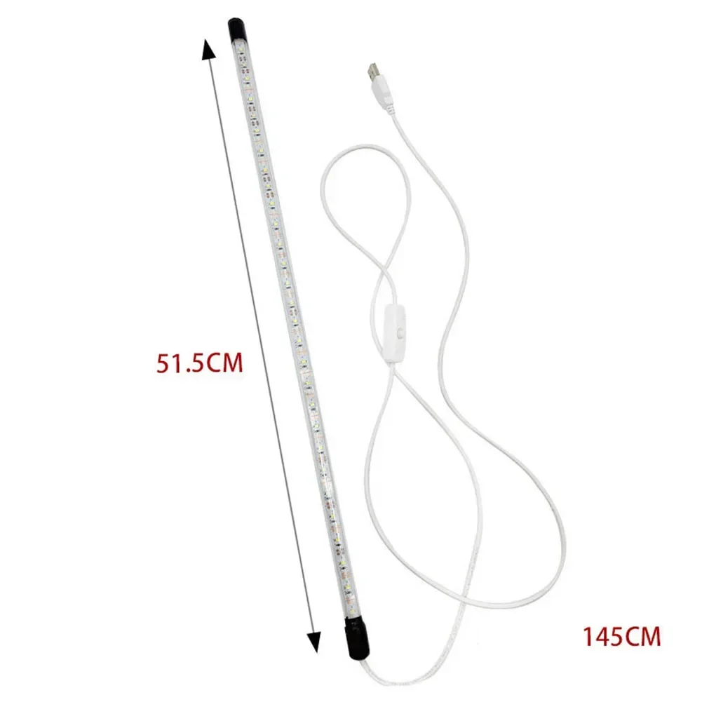 Professional Sax LED Leak Light Tester-Lamp For Clarinet Saxophone Flute Repair Saxophone Strip Detection Led Light 50cm 1x