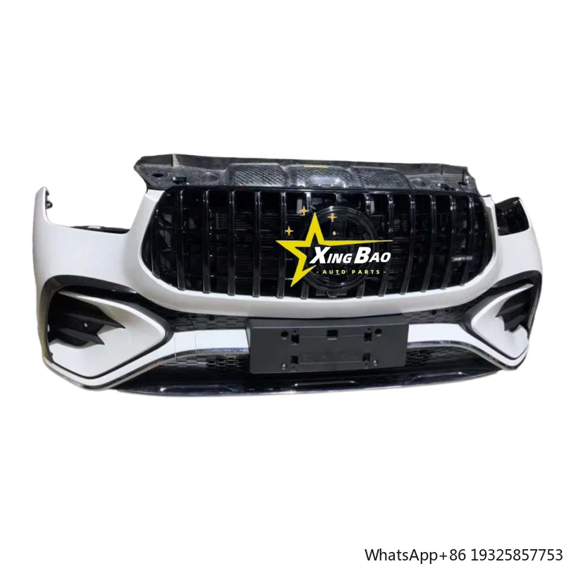 Suitable for Mercedes-W167 front mouth surrounding GLE350 GLE400 GLE450 front mouth Car  bumper assembly.