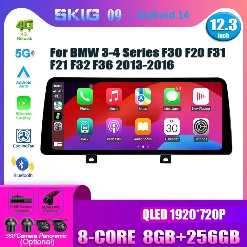 12.3" For Bmw 3-4 S…
