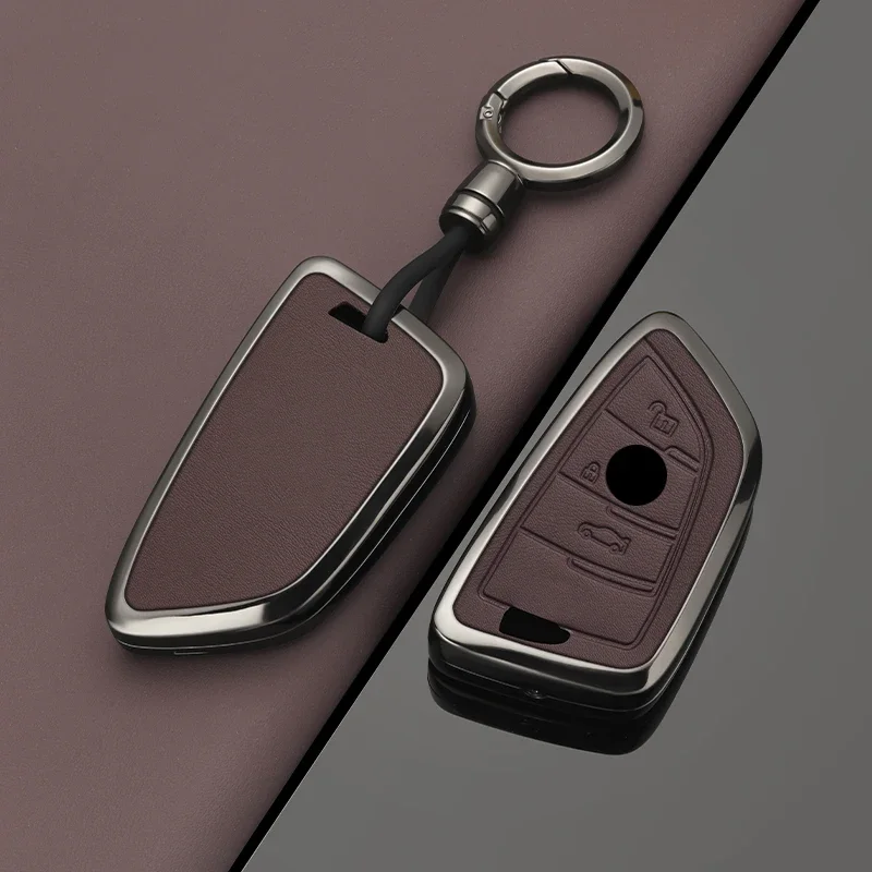 

Alloy Style Car Key Case Cover Shell Fob For BMW F10 F20 F30 G20 G30 F15 F16 G01 G02 G05 G07 X1 X3 X4 X5 X6 1 3 5 7 Series