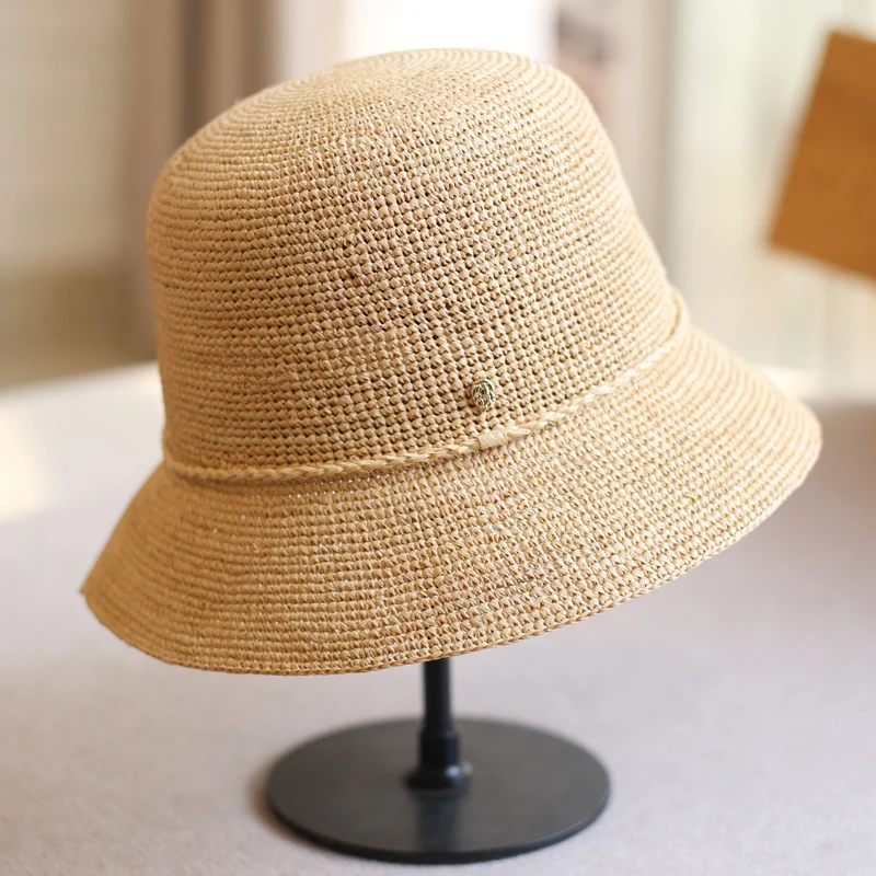 foldable-summer-beach-hat-breathable-sunshade-cool-fisherman-bucket-hat-women's-korean-style-uv-protection-casual-wide-brim-hat