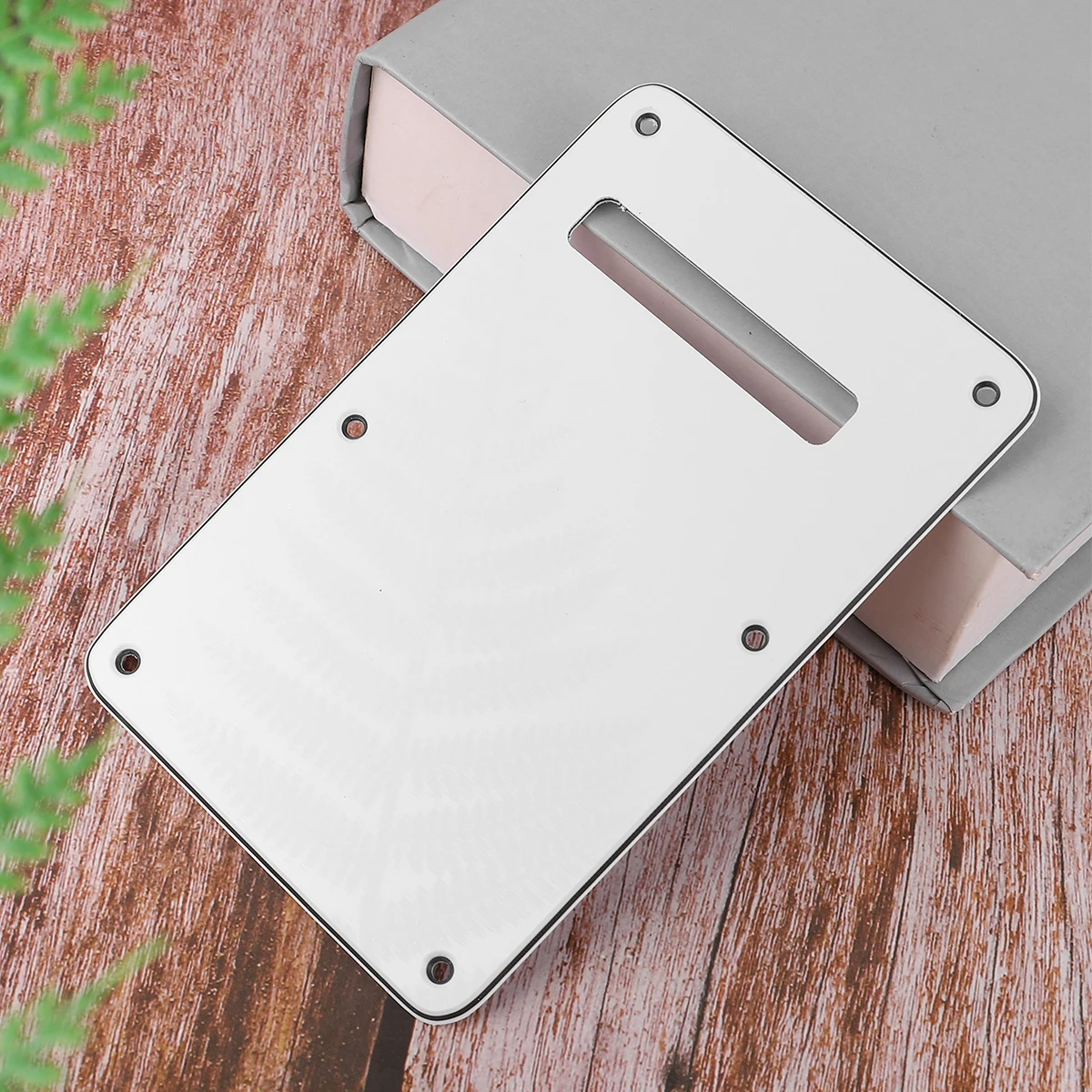 

Guitar Backplate Guitar Back Plate 6 Hole Back Plate Guitar Cavity Cover Tremolo Cavity Cover