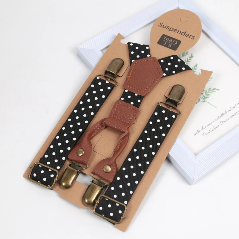 13 Colors Elastic Suspenders Child Boy Girl Kids Childrens Suspenders for Wedding Adjustable Y-Back Black Red Braces Accessories