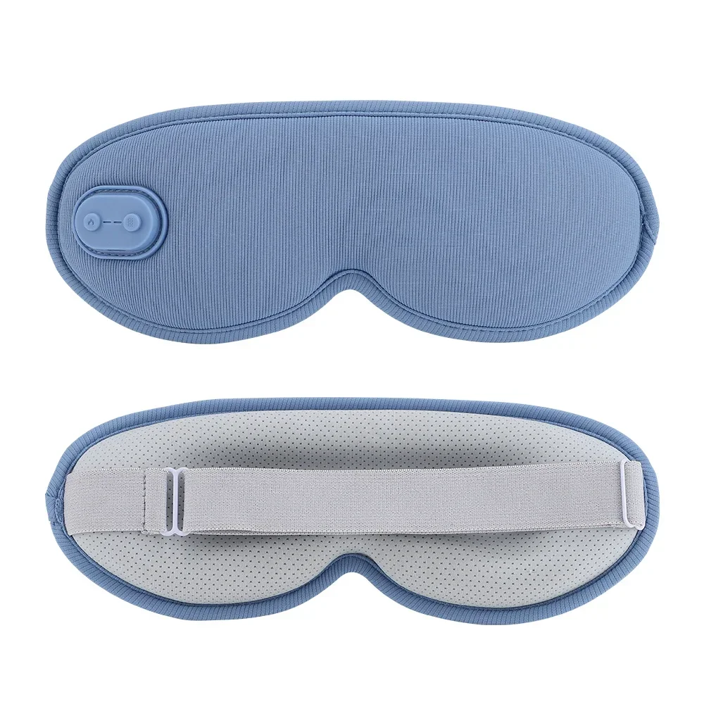 

Electric Graphene Hot compress Massage Eye Mask 5 Vibration Modes 3-level Heated Eye Massager Relief Fatigue Sleep Mask