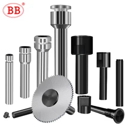 BB piła frez piła do cięcia wzdłużnego uchwyt na bezpieczniki CNC dłutowanie obróbka narzędzia do cięcia metalu przednia blokada tylna 10mm 12.7mm 13mm