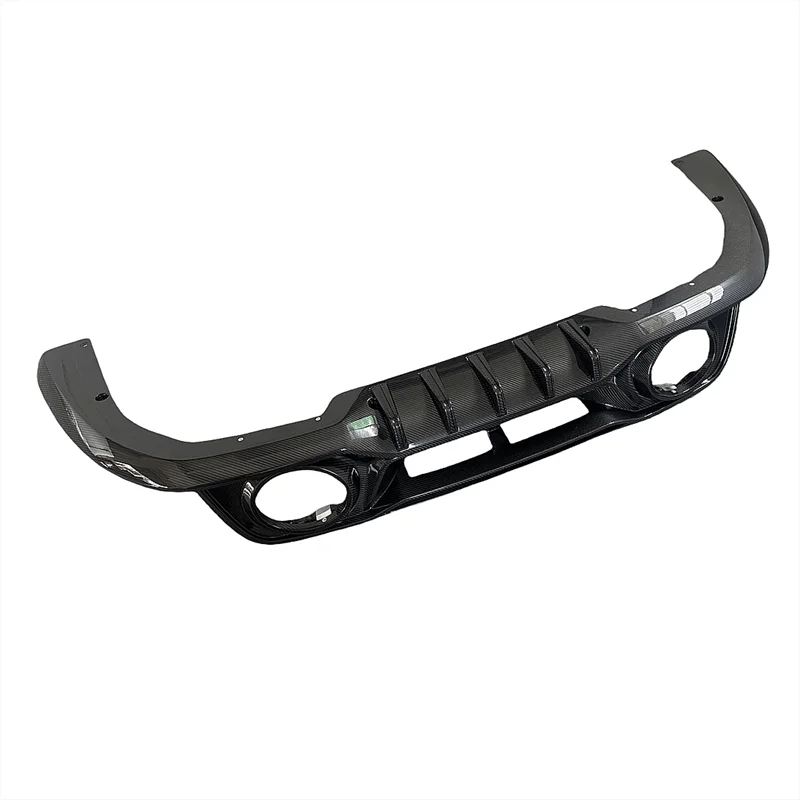 

Techa Style 911 992 Turbo S Обновление сухого углеродного волокна Задний диффузор Сепаратор заднего бампера Задний сплиттер крыла Новый комплект кузова