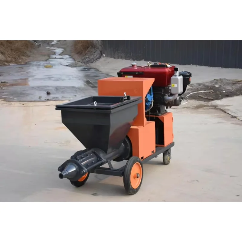 Industrial Mortar Spray Machine for High Efficient  High-Performance Equipment Spray Applications Construction Renovation