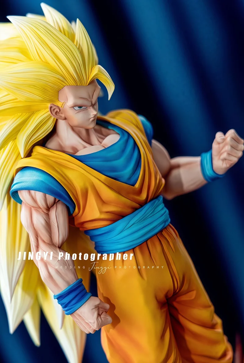 2025 جديد غير محدود سوبر سايان لعبة دراغون بول سوبر ثلاثة جوكو تمثال أنيمي تمثال Gk مع قاعدة جمع حلية الصبي لعبة هدية