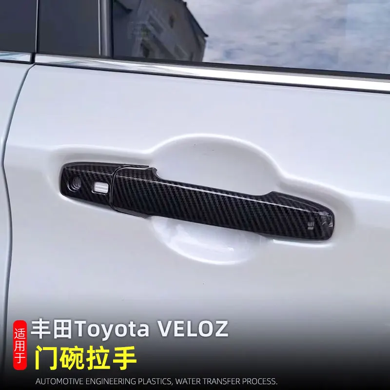 

For Toyota 2022 2023 Veloz Avanza Door Handle Trim Cover Decorations Accessories