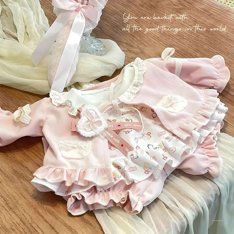 

Little Sweet Skirt Set Sitting Cotton Doll 40cm Doll Clothes No Attribute 40cm Doll Clothes Doll Replacement Clothes No Doll