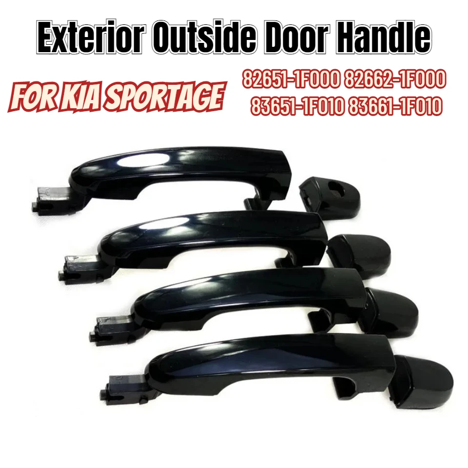 Exterior Outside Door Handle Front Left/Right For KIA Sportage 2005-2010 82651-1F000 82662-1F000 836511F010 836611F010