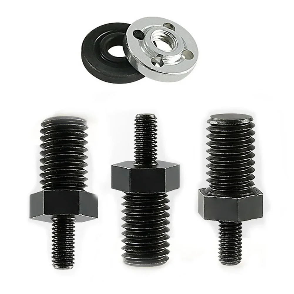 Grinding Adapter Rod 5mm To 10mm For Mini Angle Grinder With Pressure Plate Screw Nut Combination Round Head Cross Bolt