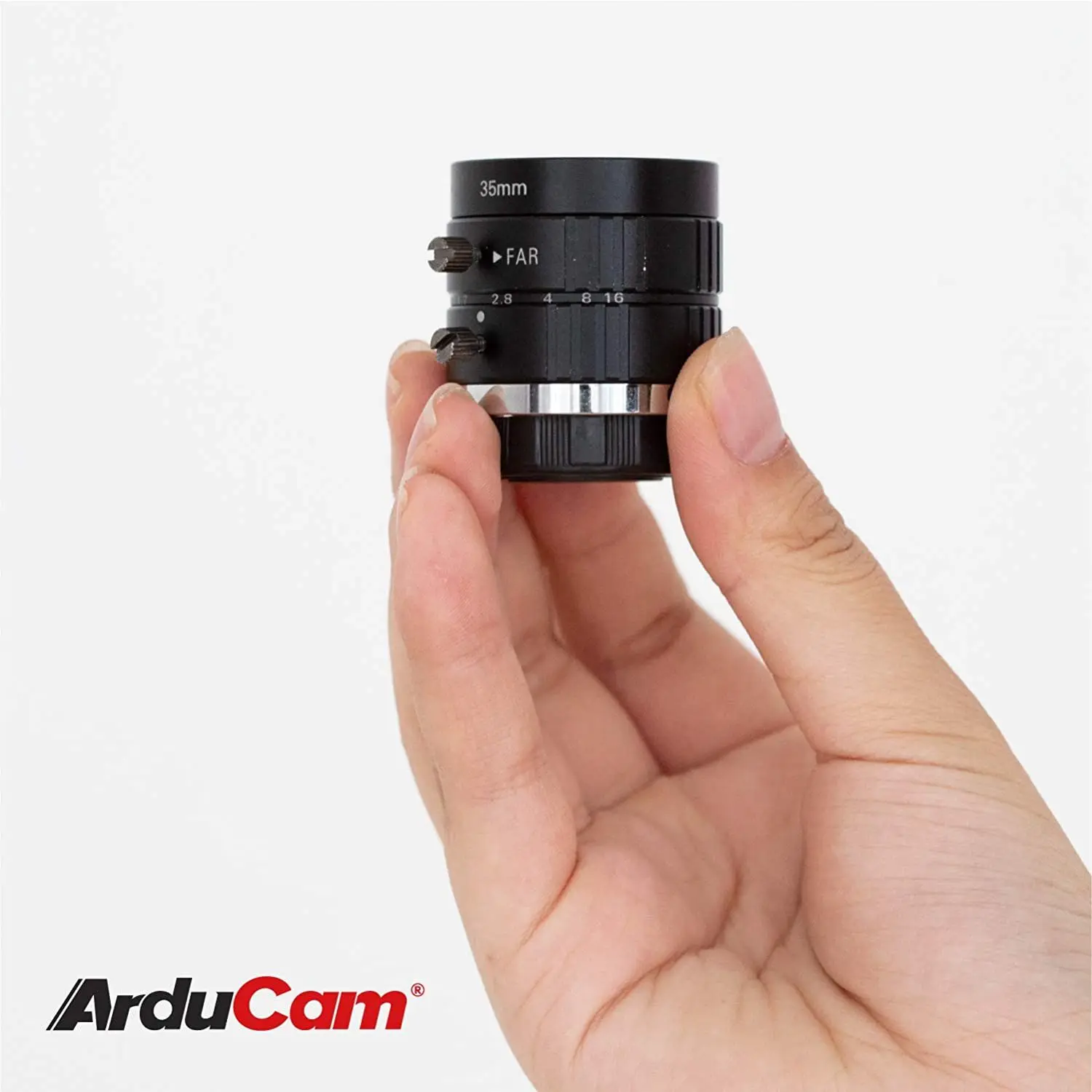 Imagem -05 - Lente Arducam C-mount para Câmera Raspberry pi Distância Focal de 35 mm com Foco Manual e Abertura Ajustável de Alta Qualidade