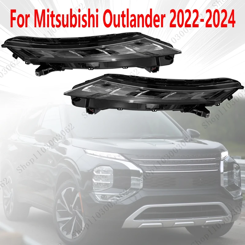 

Fluorescent lights For Mitsubishi Outlander 2022 2023 2024 Car External Headlight Components LED Running Light Turn Signal