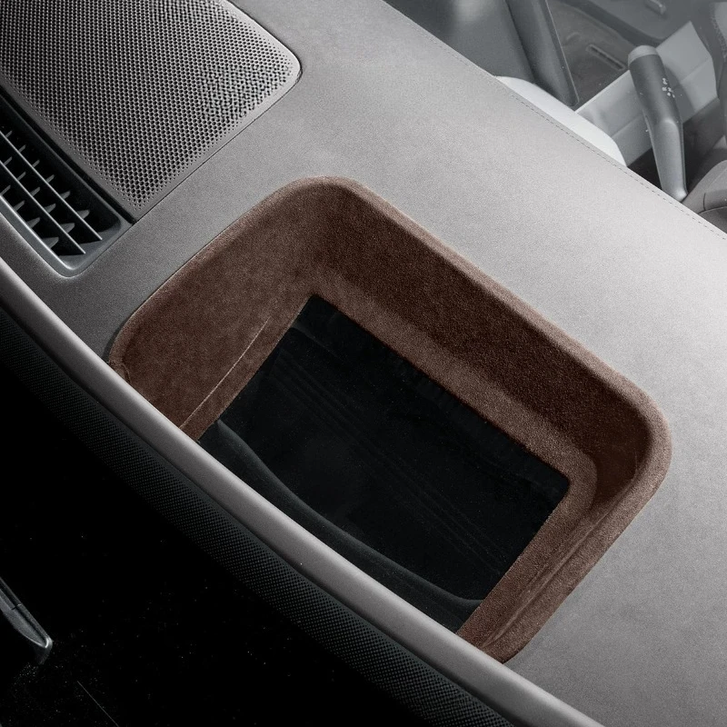 For Volkswagen IDERA 9X HUD dust protection cover High end suede car interior modification accessories