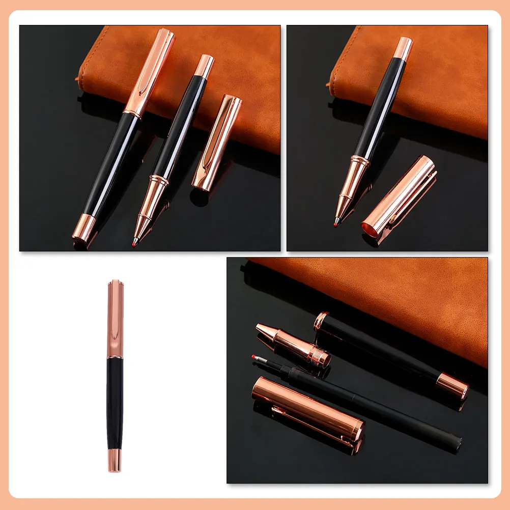 

Metal Gel Pen Meeting Blue Pens Gift Nice Conference Roller Events